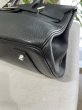 画像9: 【美品】HERMES エルメス ショルダーバーキン 42 トリヨンクレマンス ブラック シルバー金具 L刻印□ ヴィンテージ 中古 ハンドバッグ トートバッグ レディース 女性用 ブランド 黒 本革 レザー カーフ 希少 レア プレゼント ギフト バック (9)