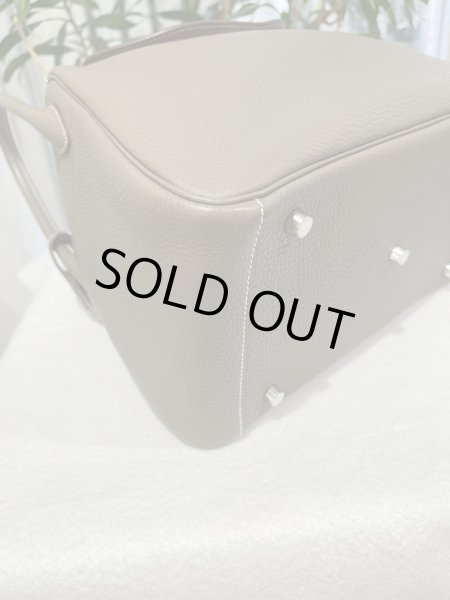 画像9: 【新品同様品】HERMES エルメス リンディ 30 トリヨンクレマンス エトゥープ シルバー金具 R刻印□ グレー 中古 ハンドバッグ ショルダーバッグ 2WAYバッグ レディース 女性用 ブランド 本革 レザー カーフ 希少 レア プレゼント ギフト バック (9)