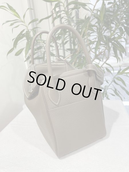画像5: 【新品同様品】HERMES エルメス リンディ 30 トリヨンクレマンス エトゥープ シルバー金具 R刻印□ グレー 中古 ハンドバッグ ショルダーバッグ 2WAYバッグ レディース 女性用 ブランド 本革 レザー カーフ 希少 レア プレゼント ギフト バック (5)