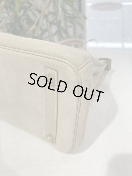 画像10: 【新品同様品】HERMES エルメス バーキン 30 グリズリー×スイフト アルジル シャンパンゴールド金具 P刻印□ コンビ スウェード 中古 ハンドバッグ トートバッグ レディース 女性用 ブランド グレー 本革 レザー カーフ スエード 希少 レア プレゼント ギフト バック (10)