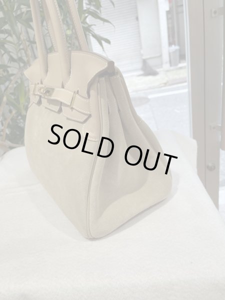 画像5: 【新品同様品】HERMES エルメス バーキン 30 グリズリー×スイフト アルジル シャンパンゴールド金具 P刻印□ コンビ スウェード 中古 ハンドバッグ トートバッグ レディース 女性用 ブランド グレー 本革 レザー カーフ スエード 希少 レア プレゼント ギフト バック (5)