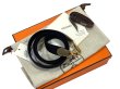 画像7: 【新品同様品】HERMES エルメス エヴリン アマゾン TPM トリヨンクレマンス エトゥープ×ブルーインディゴ ゴールド金具 W刻印 ショルダーバッグ メッセンジャーバッグ レディース 女性用 ブランド 本革 レザー グレー 希少 レア プレゼント ギフト バック (7)