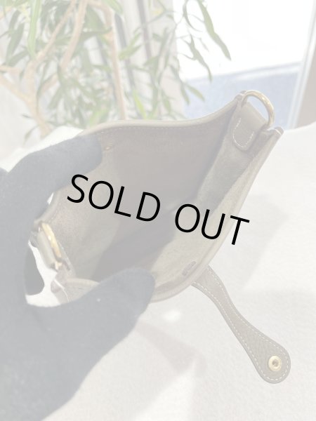 画像6: 【新品同様品】HERMES エルメス エヴリン アマゾン TPM トリヨンクレマンス エトゥープ×ブルーインディゴ ゴールド金具 W刻印 ショルダーバッグ メッセンジャーバッグ レディース 女性用 ブランド 本革 レザー グレー 希少 レア プレゼント ギフト バック (6)