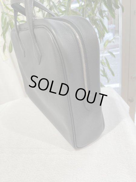 画像5: 【新品】【未使用品】HERMES エルメス ヴィクトリア 2 12H 40 トリヨンノビーヨ ブラック シルバー金具 T刻印 ビジネスバッグ ブリーフケース ハンドバッグ 書類バッグ トートバッグ メンズ レディース ブランド 本革 レザー カーフ 黒 レア プレゼント ギフト バック (5)