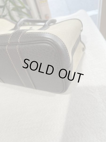 画像9: 【美品】HERMES エルメス ガーデンパーティ 23 TTPM トワルアッシュ×ブッフル マロン シルバー金具 I刻印□ ブラウン 中古 ハンドバッグ クラッチバッグ セカンドバッグ ポーチ レディース 女性用 本革 レザー ブランド 茶色 希少 レア プレゼント ギフト バック (9)