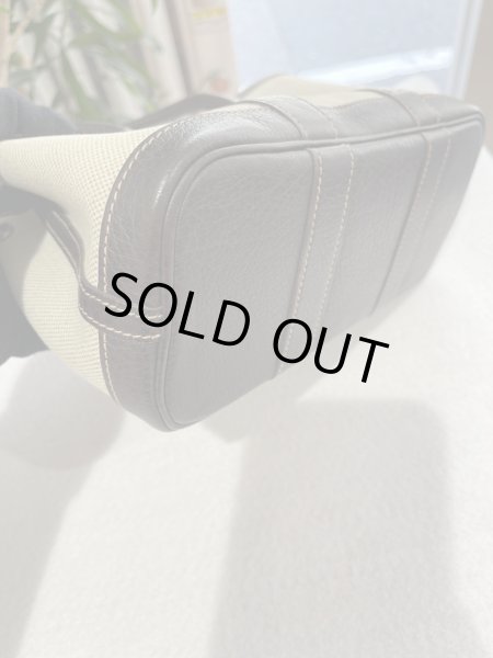 画像8: 【美品】HERMES エルメス ガーデンパーティ 23 TTPM トワルアッシュ×ブッフル マロン シルバー金具 I刻印□ ブラウン 中古 ハンドバッグ クラッチバッグ セカンドバッグ ポーチ レディース 女性用 本革 レザー ブランド 茶色 希少 レア プレゼント ギフト バック (8)