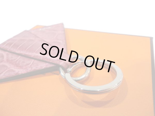 画像6: 【新品同様品】HERMES エルメス プティアッシュ キーホルダー クロコダイルマット ピンク シルバー金具 キーリング バッグチャーム アクセサリー ブランド エキゾチックレザー 本革 レディース 女性用 プレゼント ギフト (6)