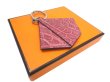 画像2: 【新品同様品】HERMES エルメス プティアッシュ キーホルダー クロコダイルマット ピンク シルバー金具 キーリング バッグチャーム アクセサリー ブランド エキゾチックレザー 本革 レディース 女性用 プレゼント ギフト (2)