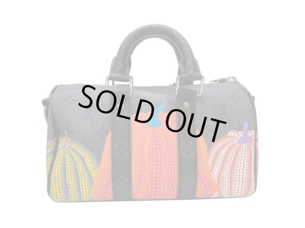 画像3: 【新品同様品】LOUIS VUITTON ルイ・ヴィトン M46437 LV×YK キーポル バンドリエール 25 モノグラム エクリプス リバース クサマヤヨイ 草間彌生 コラボ 中古 ハンドバッグ ショルダーバッグ 2WAYバッグ レディース 女性用 ブランド ビトン レア プレゼント バック (3)