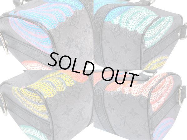 画像9: 【新品同様品】LOUIS VUITTON ルイ・ヴィトン M46437 LV×YK キーポル バンドリエール 25 モノグラム エクリプス リバース クサマヤヨイ 草間彌生 コラボ 中古 ハンドバッグ ショルダーバッグ 2WAYバッグ レディース 女性用 ブランド ビトン レア プレゼント バック (9)