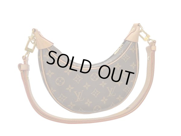 画像2: LOUIS VUITTON ルイ・ヴィトン M81098 ループ モノグラム ゴールド金具 2WAYバッグ 中古 ハンドバッグ ショルダーバッグ ポシェット レディース 女性用 ブランド ビトン 希少 レア プレゼント ギフト バック (2)