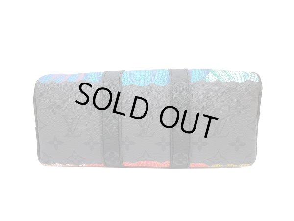 画像4: 【新品同様品】LOUIS VUITTON ルイ・ヴィトン M46437 LV×YK キーポル バンドリエール 25 モノグラム エクリプス リバース クサマヤヨイ 草間彌生 コラボ 中古 ハンドバッグ ショルダーバッグ 2WAYバッグ レディース 女性用 ブランド ビトン レア プレゼント バック (4)