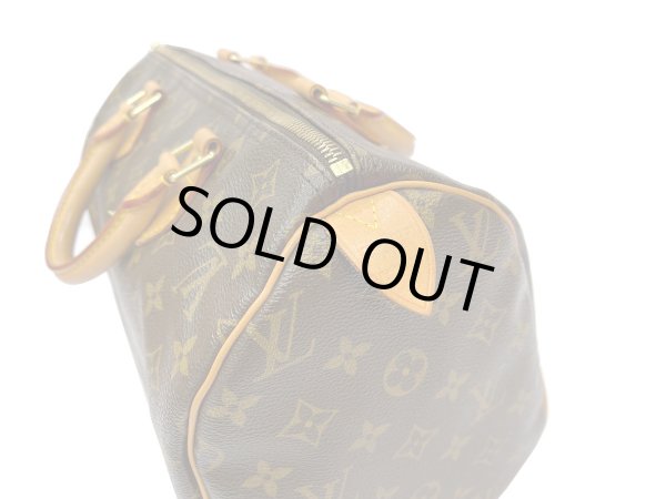 画像6: 【美品】LOUIS VUITTON ルイ・ヴィトン M41526 スピーディ 30 モノグラム ボストンバッグ 中古 ハンドバッグ トートバッグ レディース 女性用 ブランド ビトン ブラウン 希少 レア プレゼント ギフト バック (6)
