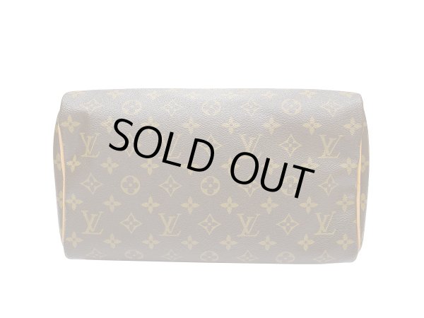画像3: 【美品】LOUIS VUITTON ルイ・ヴィトン M41526 スピーディ 30 モノグラム ボストンバッグ 中古 ハンドバッグ トートバッグ レディース 女性用 ブランド ビトン ブラウン 希少 レア プレゼント ギフト バック (3)