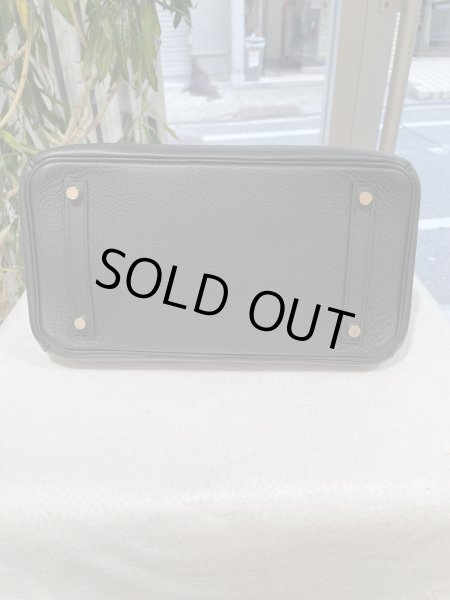 画像3: 【極美品】HERMES エルメス バーキン 30 トリヨンクレマンス ブラック ゴールド金具 T刻印 中古 ハンドバッグ トートバッグ レディース 女性用 ブランド 黒 本革 レザー カーフ トゴ 希少 レア プレゼント ギフト バック (3)