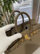画像6: 【新品】【未使用品】HERMES エルメス バーキン 25 セリエ ヴォーエプソン エトゥープ ゴールド金具 D刻印 グレー 外縫い ハンドバッグ レディース 女性用 本革 レザー カーフ ブランド 希少 レア プレゼント ギフト バック (6)
