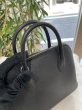 画像4: 【新品】【未使用品】HERMES エルメス ボリード 1923 25 ヴォーエプソン ブラック シルバー金具 K刻印 ハンドバッグ ショルダーバッグ 2WAYバッグ レディース 女性用 本革 レザー カーフ 黒 ブランド 希少 レア プレゼント ギフト バック (4)