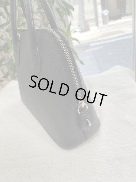 画像5: 【新品】【未使用品】HERMES エルメス ボリード 1923 25 ヴォーエプソン ブラック シルバー金具 K刻印 ハンドバッグ ショルダーバッグ 2WAYバッグ レディース 女性用 本革 レザー カーフ 黒 ブランド 希少 レア プレゼント ギフト バック (5)