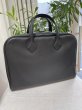 画像3: 【新品】【未使用品】HERMES エルメス ヴィクトリア 2 12H 40 トリヨンノビーヨ ブラック シルバー金具 T刻印 ビジネスバッグ ブリーフケース ハンドバッグ 書類バッグ トートバッグ メンズ レディース ブランド 本革 レザー カーフ 黒 レア プレゼント ギフト バック (3)