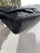 画像8: 【美品】CHANEL シャネル A01112 マトラッセ 25 チェーンショルダー ラムスキン ブラック シルバー金具 Wフラップ 11番台 中古 ハンドバッグ ショルダーバッグ ダブルフラップ レディース 女性用 黒 ブランド レザー カーフ 希少 レア プレゼント ギフト バック (8)
