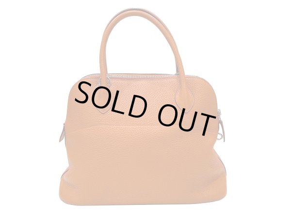 画像3: 【美品】HERMES エルメス ボリード 31 トリヨンクレマンス オレンジ シルバー金具 R刻印□ 中古 ハンドバッグ ショルダーバッグ 2WAYバッグ レディース 女性用 本革 レザー カーフ ブランド 希少 レア プレゼント ギフト バック (3)