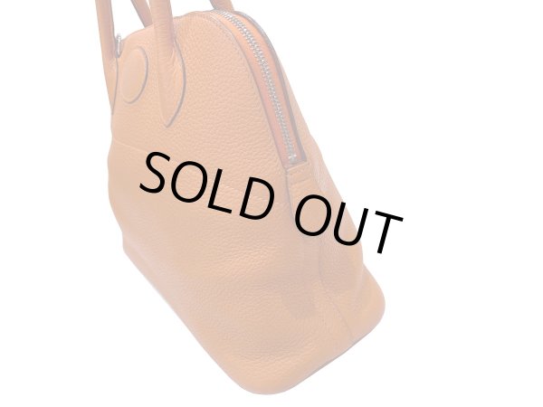 画像6: 【美品】HERMES エルメス ボリード 31 トリヨンクレマンス オレンジ シルバー金具 R刻印□ 中古 ハンドバッグ ショルダーバッグ 2WAYバッグ レディース 女性用 本革 レザー カーフ ブランド 希少 レア プレゼント ギフト バック (6)