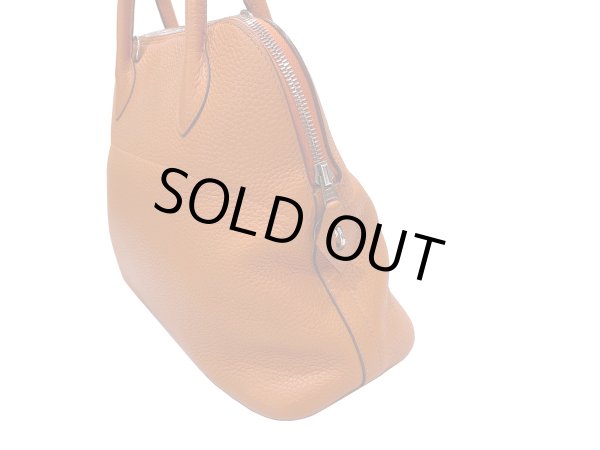 画像8: 【美品】HERMES エルメス ボリード 31 トリヨンクレマンス オレンジ シルバー金具 R刻印□ 中古 ハンドバッグ ショルダーバッグ 2WAYバッグ レディース 女性用 本革 レザー カーフ ブランド 希少 レア プレゼント ギフト バック (8)