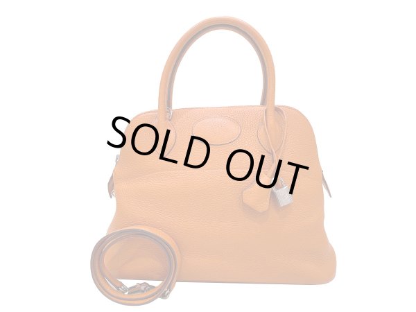 画像1: 【美品】HERMES エルメス ボリード 31 トリヨンクレマンス オレンジ シルバー金具 R刻印□ 中古 ハンドバッグ ショルダーバッグ 2WAYバッグ レディース 女性用 本革 レザー カーフ ブランド 希少 レア プレゼント ギフト バック (1)