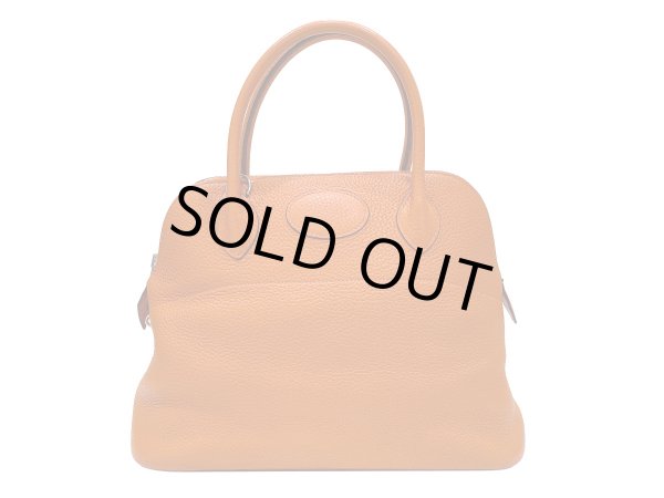 画像2: 【美品】HERMES エルメス ボリード 31 トリヨンクレマンス オレンジ シルバー金具 R刻印□ 中古 ハンドバッグ ショルダーバッグ 2WAYバッグ レディース 女性用 本革 レザー カーフ ブランド 希少 レア プレゼント ギフト バック (2)