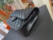 画像5: 【極美品】CHANEL シャネル A01112 マトラッセ 25 チェーンショルダー キャビアスキン ブラック シルバー金具 Wフラップ 30番台 中古 ハンドバッグ ショルダーバッグ ダブルフラップ レディース 女性用 黒 ブランド レザー カーフ 希少 レア プレゼント ギフト バック (5)