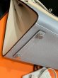 画像7: 【新品】【未使用品】HERMES エルメス バーキン 25 セリエ パーソナルオーダー ヴォーエプソン ブルーグラシエ×クレ マットシルバー金具 W刻印 外縫い ハンドバッグ レディース 女性用 本革 レザー カーフ ブランド ホワイト 希少 レア プレゼント ギフト バック (7)