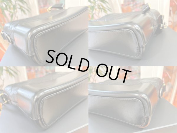 画像8: 【新品同様品】CHANEL シャネル AS1521 ガブリエル ドゥ ホーボー ショルダーバッグ エイジドカーフスキン ブラック ゴールド×シルバー金具 29番台 中古 ハンドバッグ 2WAYバッグ レディース 女性用 黒 ブランド レザー 希少 レア プレゼント ギフト バック (8)