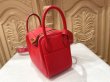 画像5: 【新品同様品】【未使用品】HERMES エルメス リンディ ミニ 20 トリヨンクレマンス ルージュクー ゴールド金具 D刻印 レッド ハンドバッグ ショルダーバッグ 2WAYバッグ レディース 女性用 ブランド 赤 本革 レザー カーフ 希少 レア プレゼント ギフト バック (5)
