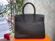 画像2: 【美品】HERMES エルメス バーキン 30 トゴ ブラック シルバー金具 N刻印□ 中古 ハンドバッグ トートバッグ レディース 女性用 ブランド 黒 本革 レザー カーフ トリヨン 希少 レア プレゼント ギフト バック (2)