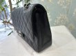 画像5: 【極美品】CHANEL シャネル A01112 マトラッセ 25 チェーンショルダー キャビアスキン ブラック シルバー金具 Wフラップ 19番台 中古 ハンドバッグ ショルダーバッグ ダブルフラップ レディース 女性用 黒 ブランド レザー カーフ 希少 レア プレゼント ギフト バック (5)