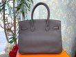 画像2: 【新品同様品】HERMES エルメス バーキン 30 トゴ エタン ゴールド金具 A刻印 グレー 中古 ハンドバッグ トートバッグ レディース 女性用 ブランド 本革 レザー カーフ トリヨン 希少 レア プレゼント ギフト バック (2)
