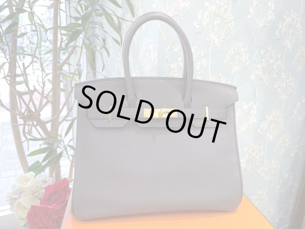 画像3: 【新品同様品】HERMES エルメス バーキン 30 トゴ エタン ゴールド金具 A刻印 グレー 中古 ハンドバッグ トートバッグ レディース 女性用 ブランド 本革 レザー カーフ トリヨン 希少 レア プレゼント ギフト バック (3)