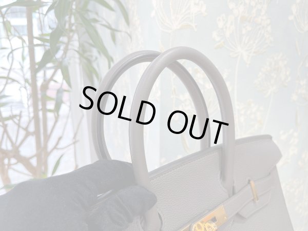 画像7: 【新品同様品】HERMES エルメス バーキン 30 トゴ エタン ゴールド金具 A刻印 グレー 中古 ハンドバッグ トートバッグ レディース 女性用 ブランド 本革 レザー カーフ トリヨン 希少 レア プレゼント ギフト バック (7)