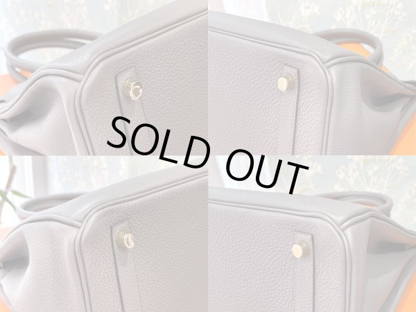 画像9: 【新品同様品】HERMES エルメス バーキン 30 トゴ エタン ゴールド金具 A刻印 グレー 中古 ハンドバッグ トートバッグ レディース 女性用 ブランド 本革 レザー カーフ トリヨン 希少 レア プレゼント ギフト バック (9)