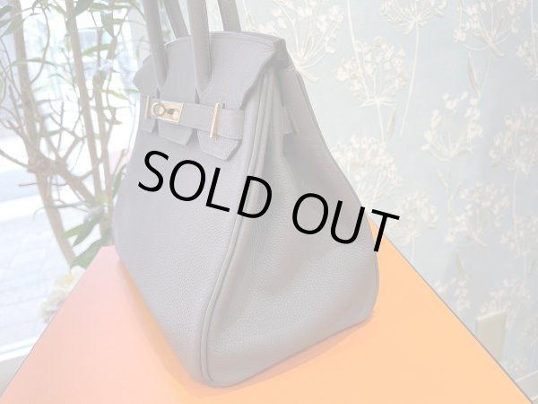 画像6: 【新品同様品】HERMES エルメス バーキン 30 トゴ エタン ゴールド金具 A刻印 グレー 中古 ハンドバッグ トートバッグ レディース 女性用 ブランド 本革 レザー カーフ トリヨン 希少 レア プレゼント ギフト バック (6)