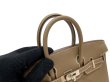 画像6: 【新品】【未使用品】HERMES エルメス バーキン 25 トゴ エトゥープ シルバー金具 K刻印 グレー ハンドバッグ トートバッグ レディース 女性用 本革 レザー カーフ ブランド 希少 レア プレゼント ギフト バック (6)