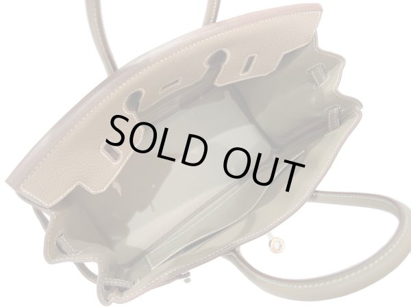 画像7: 【新品】【未使用品】HERMES エルメス バーキン 25 トゴ エトゥープ シルバー金具 K刻印 グレー ハンドバッグ トートバッグ レディース 女性用 本革 レザー カーフ ブランド 希少 レア プレゼント ギフト バック (7)