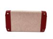 画像4: 【極美品】HERMES エルメス バーキン 30 トリヨンクレマンス×トワルアッシュ ルージュヴィフ シルバー金具 H刻□ レッド 中古 ハンドバッグ トートバッグ レディース 女性用 ブランド 赤 本革 レザー カーフ トゴ 希少 レア プレゼント ギフト バック (4)