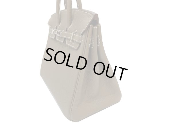 画像5: 【新品】【未使用品】HERMES エルメス バーキン 25 トゴ エトゥープ シルバー金具 K刻印 グレー ハンドバッグ トートバッグ レディース 女性用 本革 レザー カーフ ブランド 希少 レア プレゼント ギフト バック (5)