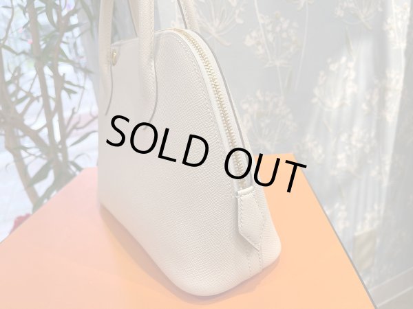 画像6: 【新品同様品】HERMES エルメス ボリード 1923 25 ヴォーエプソン ナタ ゴールド金具 U刻印 ハンドバッグ ショルダーバッグ 2WAYバッグ レディース 女性用 本革 レザー カーフ ベージュ オフホワイト ブランド 希少 レア プレゼント ギフト バック (6)
