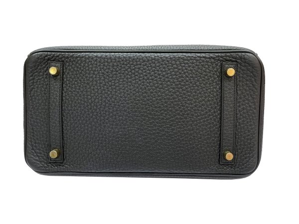 画像5: 【極美品】HERMES エルメス バーキン 30 トゴ ブラック ゴールド金具 R刻□ 中古 ハンドバッグ トートバッグ レディース 女性用 ブランド 黒 本革 レザー カーフ トリヨン 希少 レア プレゼント ギフト バック (5)