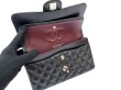 画像6: 【極美品】CHANEL シャネル A01113 マトラッセ 23 チェーンショルダー キャビアスキン ブラック シルバー金具 Wフラップ 30番台 中古 ハンドバッグ ショルダーバッグ ダブルフラップ レディース 女性用 黒 ブランド レザー カーフ 希少 レア プレゼント ギフト バック (6)