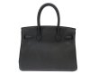 画像3: 【新品同様品】HERMES エルメス バーキン 30 トゴ ブラック ゴールド金具 D刻印 中古 ハンドバッグ トートバッグ レディース 女性用 ブランド 黒 本革 レザー カーフ トリヨン 希少 レア プレゼント ギフト バック (3)