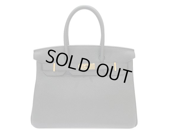 画像2: 【新品同様品】HERMES エルメス バーキン 30 トゴ ブラック ゴールド金具 D刻印 中古 ハンドバッグ トートバッグ レディース 女性用 ブランド 黒 本革 レザー カーフ トリヨン 希少 レア プレゼント ギフト バック (2)