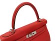 画像6: 【極美品】HERMES エルメス ケリー 28 内縫い トゴ ルージュピヴォワンヌ シルバー金具 C刻印 中古 ハンドバッグ ショルダーバッグ 2WAYバッグ レディース 女性用 ブランド ピンク ルージュ レッド 本革 レザー カーフ トリヨン 希少 レア プレゼント ギフト バック (6)